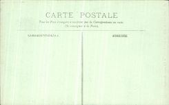 POSTAL Chenonceaux de la VENDIMIA la chimenea del castillo Renacimiento