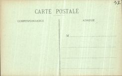 La POSTAL Chenonceaux de la VENDIMIA el castillo lleva la entrada de D