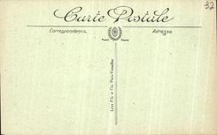 POSTAL Chenonceaux de la VENDIMIA el castillo una puerta Renacimiento