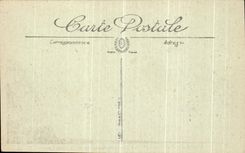 La POSTAL de la VENDIMIA el castillo De Chenonceaux el ataque frontal la torre de las marcas y el Levis tiende un puente sobre