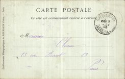 POSTAL Castle De Chenonceaux Chimney de la VENDIMIA Renacimiento