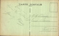 CPA Villandry Le Chateau Facade Sud Jardin d Ornement eet ecuries