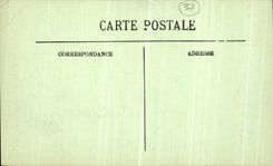 POSTAL Azay de la VENDIMIA la cortina el edificio historico del castillo nacional