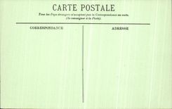 POSTAL Azay de la VENDIMIA la cortina el castillo el ataque frontal norteno