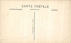 POSTAL Azay de la VENDIMIA el cuarto nacional del castillo de la cortina del rey