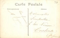 POSTAL Loches de la VENDIMIA que el castillo real lleva de Cordeliers I Indre