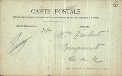 POSTAL Flavacourt L iglesia de la VENDIMIA