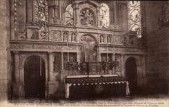 POSTAL Taverny L iglesia de la VENDIMIA