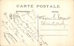 VINTAGE POSTCARD Castle of Northern Rambouillet Frontage