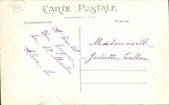 POSTAL Martin santo de la VENDIMIA con L de madera iglesia