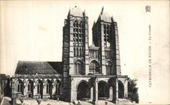 VINTAGE POSTCARD Cathedral Of Boundary line the Frontage