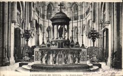 VINTAGE POSTCARD Cathedral Of Boundary line the Master Furnace bridge