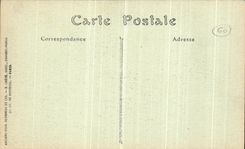 VINTAGE POSTCARD Noyon Rules of Jacque Sarrazin