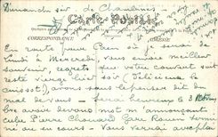 VINTAGE POSTCARD Senlis the cathedral central Gate