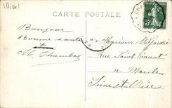 VINTAGE POSTCARD To remember of Senlis