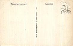 VINTAGE POSTCARD Senlis the Cathedral Western Frontage