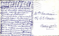 CPSM Senlis ruins of the castle and the cathedral