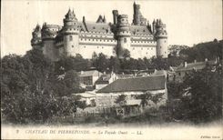 CPA Le Chateau Pierrefonds La Facade Ouest