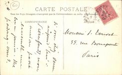 CPA Le Chateau Pierrefonds Une gargouille