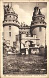 CPA Le Chateau Pierrefonds Entree du Chateau 