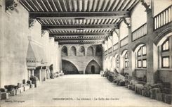 CPA Pierrefonds Le Chateau La Salle des Gardes