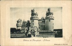 CPA Chateau de Pierrefonds L Entree