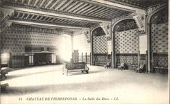 CPA Pierrefonds Le Chateau La Salle des Ducs