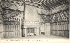 CPA Pierrefonds La Chambre a Coucher du Seigneur