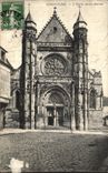 VINTAGE POSTCARD Compiegne L Church Holy Antoine