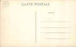 POSTAL Compiegne de la VENDIMIA una esquina del parque en la parte inferior L ida de los montajes hermosos