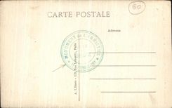 VINTAGE POSTCARD Drill of Compiegne the Monument of L Armistice close Rethondes