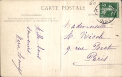 VINTAGE POSTCARD Compiegne Festivals Of Jeanne D Arc
