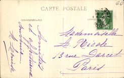 VINTAGE POSTCARD Compiegne Festivals of Jeanne D Arc HJuuin 1913 Jenne D arc Miss Alice Dumars