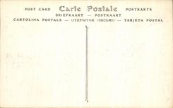 VINTAGE POSTCARD Castle of Compiegne Carries D Honneur