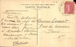 VINTAGE POSTCARD Compiegne L Church Holy Antoine L Apse