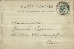 VINTAGE POSTCARD Compiegne the Place of L Town hall