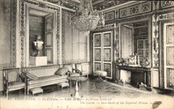 VINTAGE POSTCARD Compiegne the Castle Living room of Rest of Prince Imperial Napoleon 1st