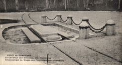 VINTAGE POSTCARD Drill Of Compiegne the Crossroads of L Armistice close Rethondes Militaria