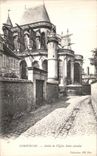 VINTAGE POSTCARD Compiegne Apse of L Church Saint Antoine