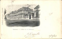 VINTAGE POSTCARD Grenoble L Hotel of the Prefecture