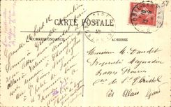 VINTAGE POSTCARD Grenoble Law courts Old Hotel of the Parliament of the Dauphine one