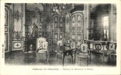 CPA Chateau de Chantilly Cabinet de Monsieur le Prince