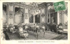 CPA Chateau de Chantilly Chambre de Monsieur le Prince
