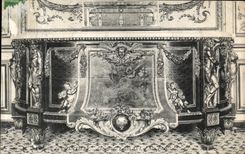 CPA Chateau de Chantilly Commode Louis XVI