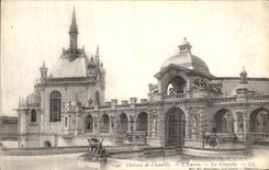 CPA Chateau De Chantilly L Entree La Chapelle
