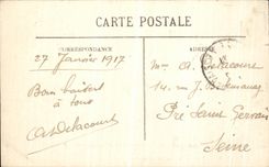 CPA Chantilly Le Chateau Cote Nord Quest