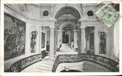 CPA Chateau de Chantilly L escalier du chateau