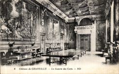 CPA Chateau de Chantilly La Galerie des Certs