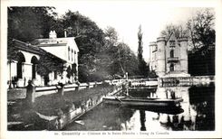 CPA Chantilly Chateau de la Reine Blanche Etang de Comelle