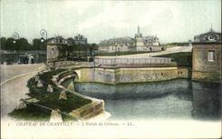 CPA Chateau de Chantilly L Entree du Chateau